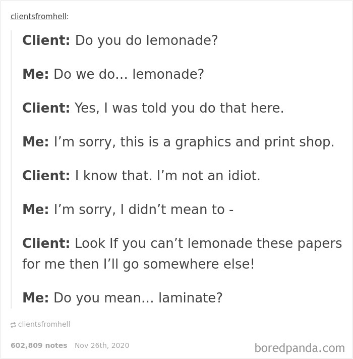 Do You Lemonade?...
