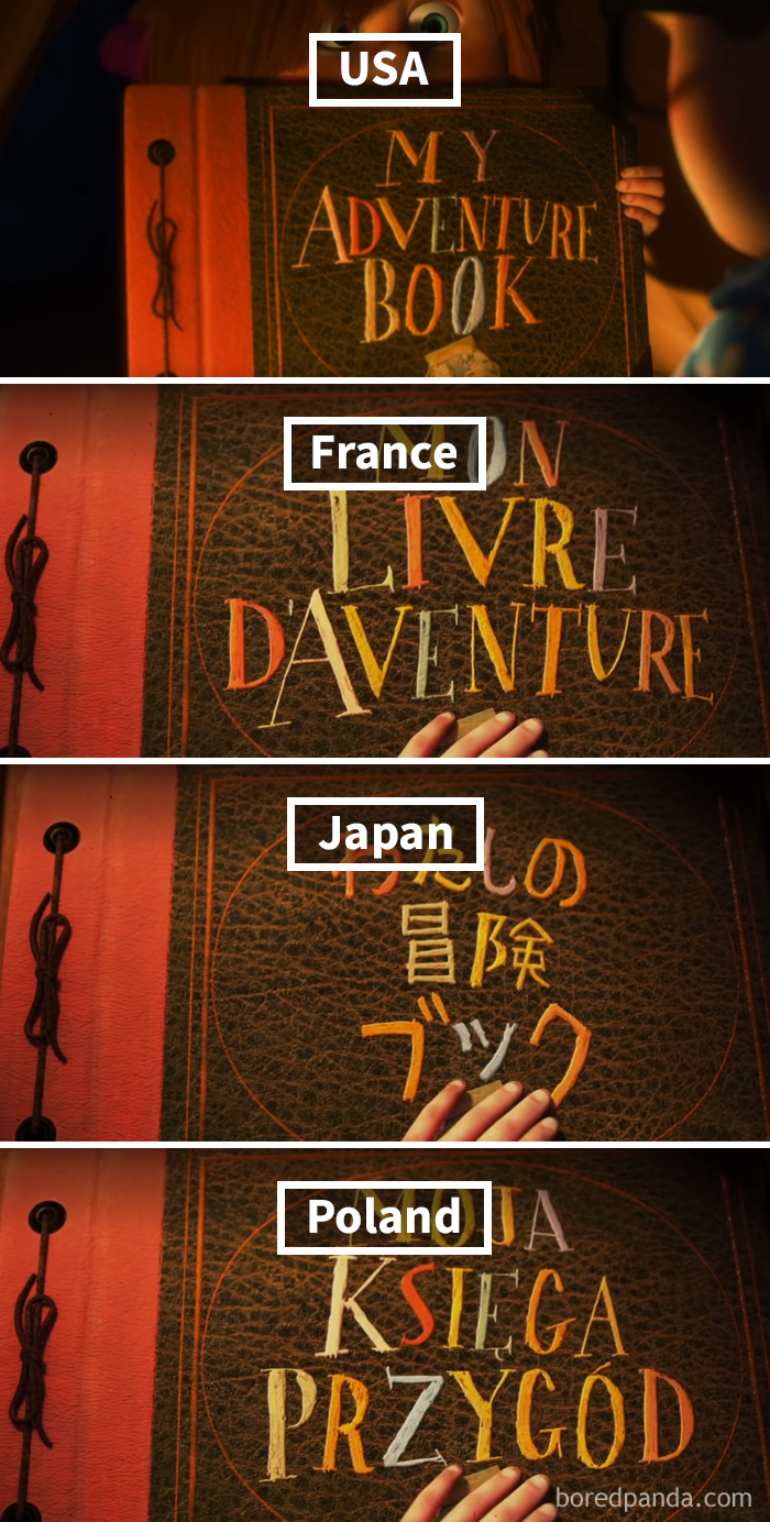 Up: "My Adventure Book" Is Translated Into Different Languages
