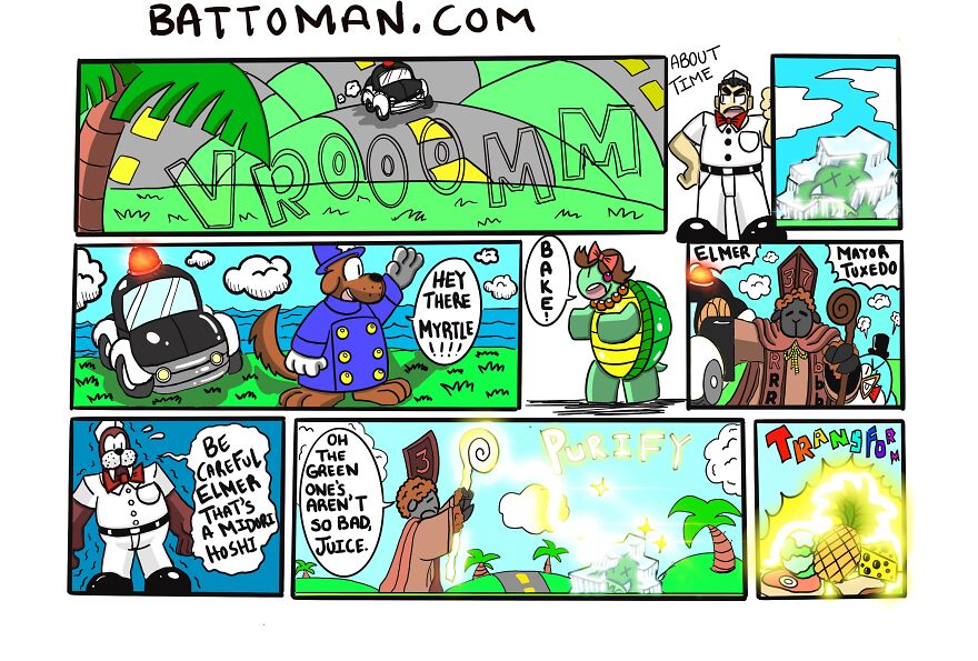 Battoman Issue 1 (Parts 1-3)