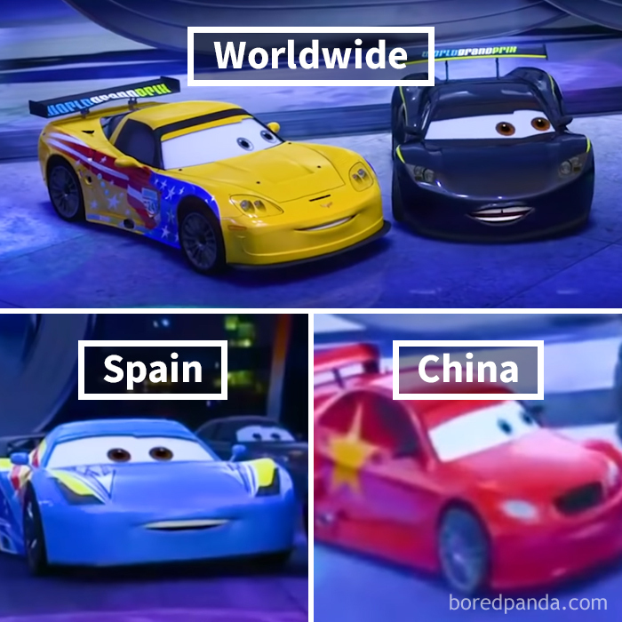 Cars: Jeff Gorvette Changes Appearance And Is Based On Famous Race Drivers Of Different Countries