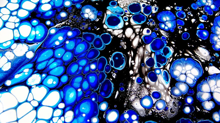 Pearlescent Blooms ~ Acrylic Pour Painting ~ #staycreative ~ Fluid Art Pearlescent Blooms ~ Acrylic Pour Painting ~ #staycreative ~ Fluid Art