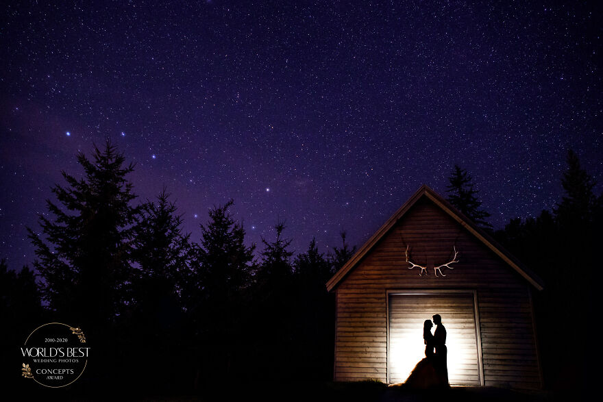 This Picture Perfect, Ethereal Night-Sky Silhouette By Elisha Stewart