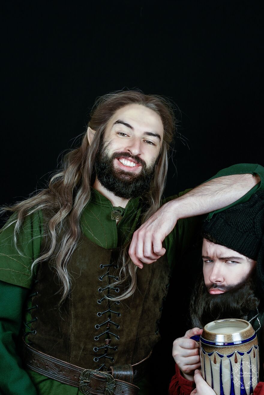 My Boyfriend And I Dressed Up In Eachothers Lord Of The Rings Costumes For Halloween