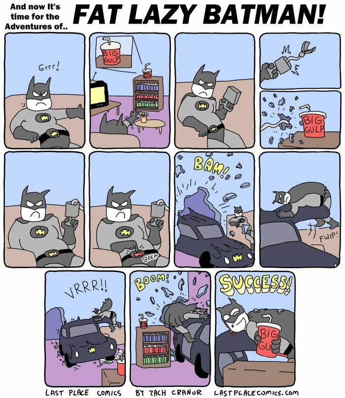 Adventures Of Lazy Batman