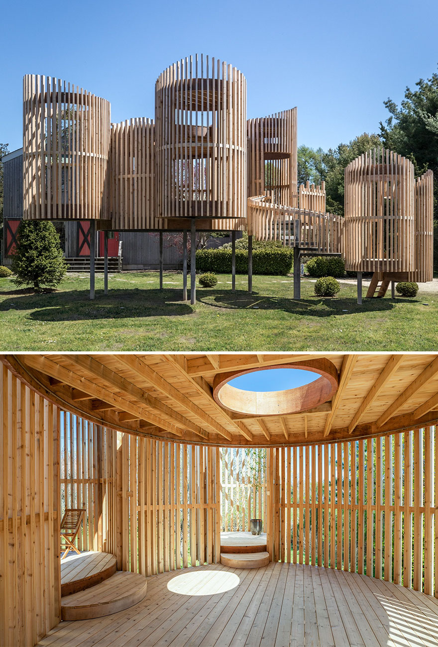 Outside-In Pavilion (Best In Installations & Structures, Landscape Design)