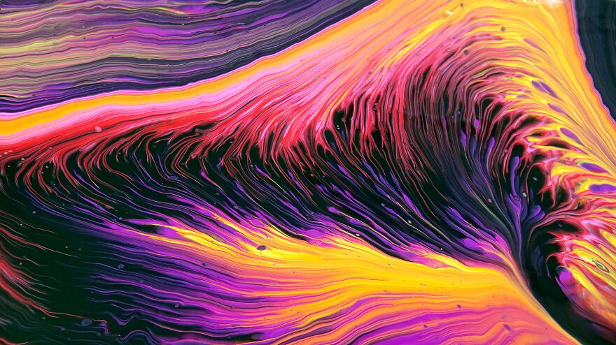 Reflex Split Cup Pour ~ Acrylic Pour Painting ~ Fluid Art ~ #staycreative