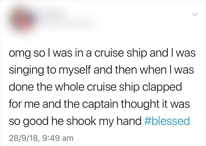 She Was On Superhearing Cruiselines