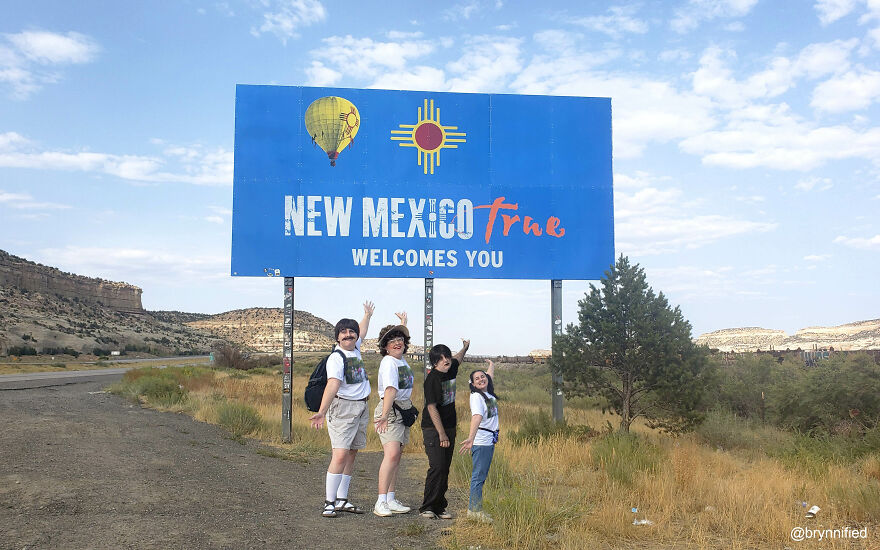 New Mexico Welcome Sign—Gallup, NM