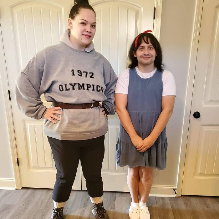 She Wanted To Dress As The Trunchbull So I Was Matilda