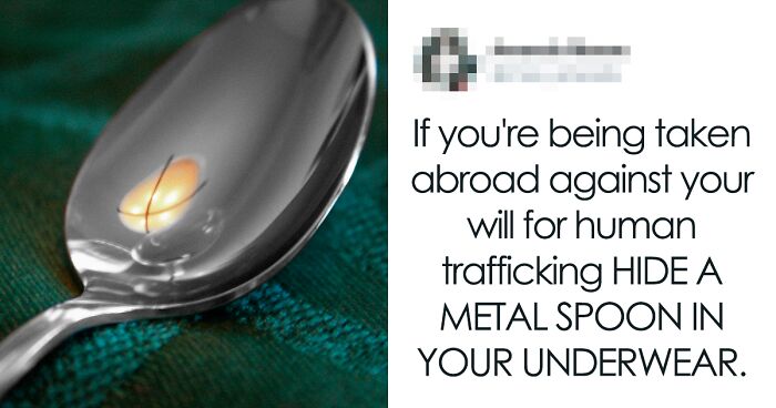 ‘The Spoon Trick’: Person Shares A Tip That Can Help Victims Escape Their Abusers Discreetly