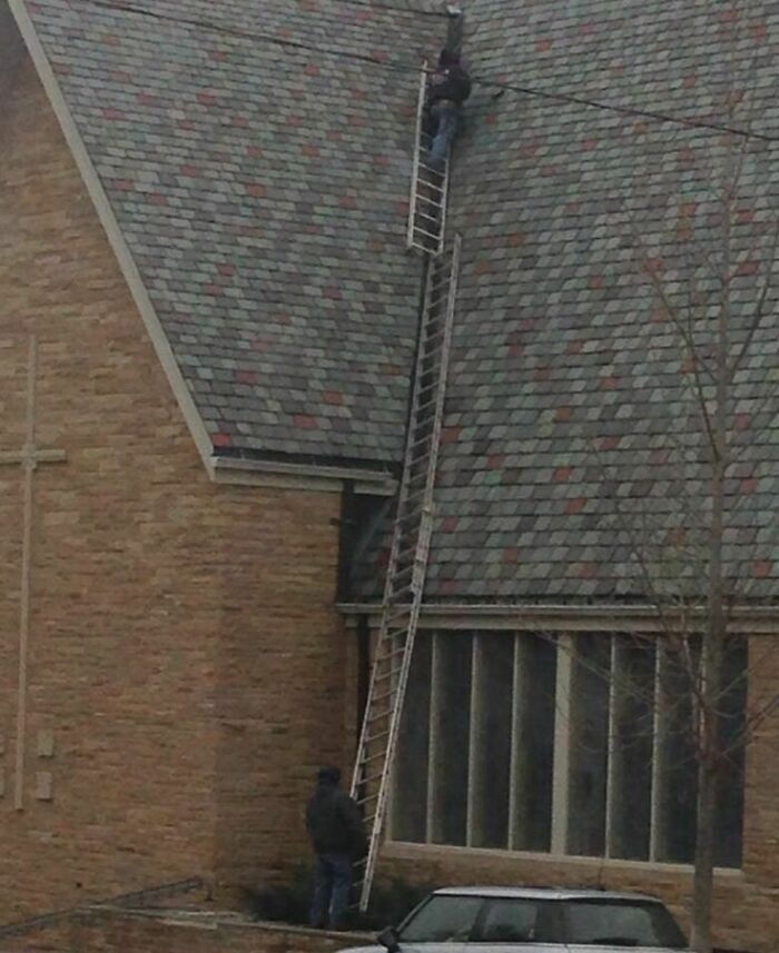 When I Was Doing Construction I Was Apparently Featured In A "Safety Fails" Site On Pinterest