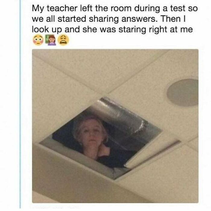 *Proceeds To Take Picture Of Teacher*