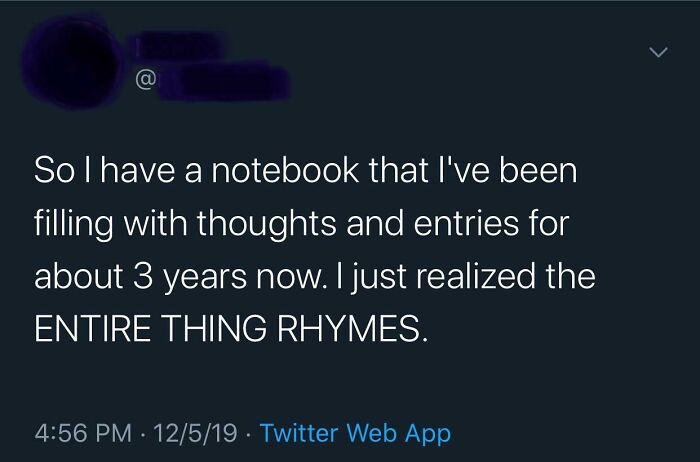 It’s True! I’m The Notebook!