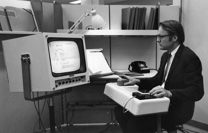 The First Public Demonstration Of A Computer Mouse, Graphical User Interface, Windowed Computing, Hypertext And Word Processing, 1968