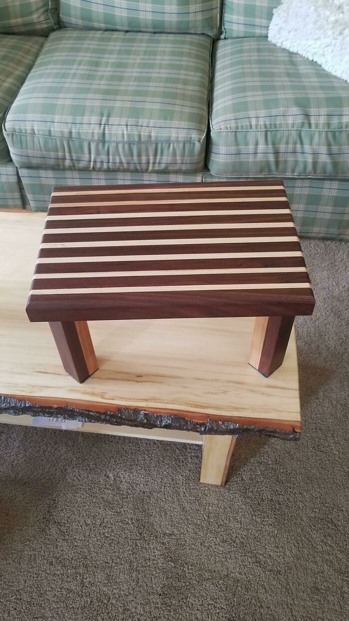 My Dad Made This Raised Cutting Board For My 6'8 Boyfriend. No More Hunching Over The Counters!
