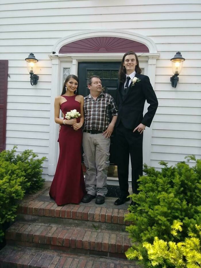 Prom Pictures With GF And Her Dad