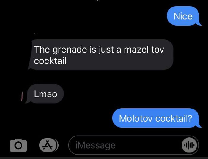 Mazel Tov Cocktail