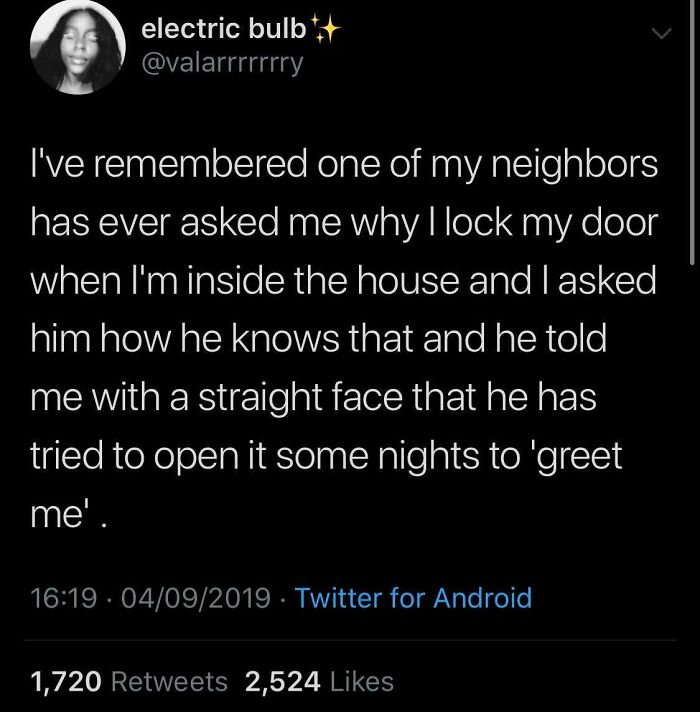 To Be Neighborly