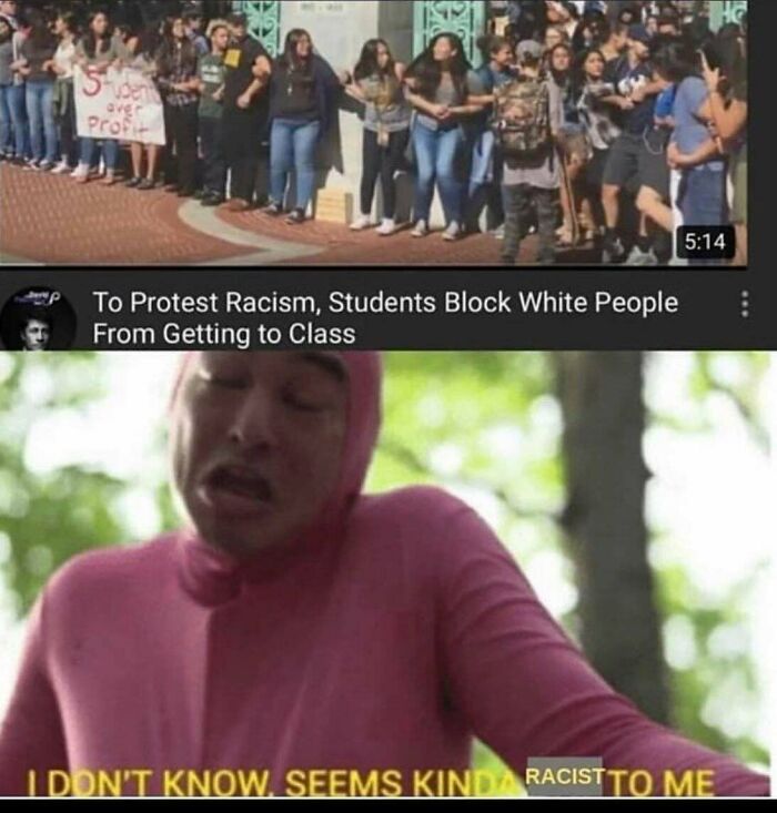 There Was An Attempt To Protest Racism