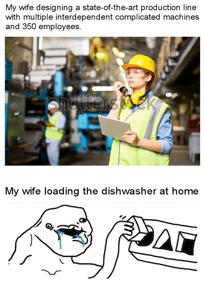 I Love My Wife, She Is A Brilliant Engineer, But...