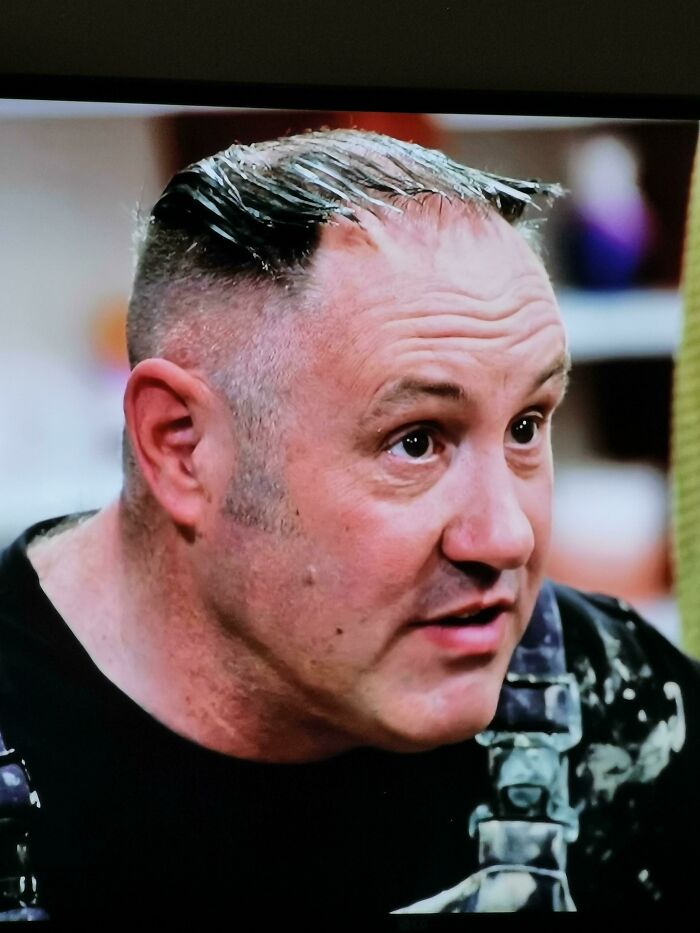 Not A Comb-Over, A Comb-Forward? On A Pottery Show In The UK