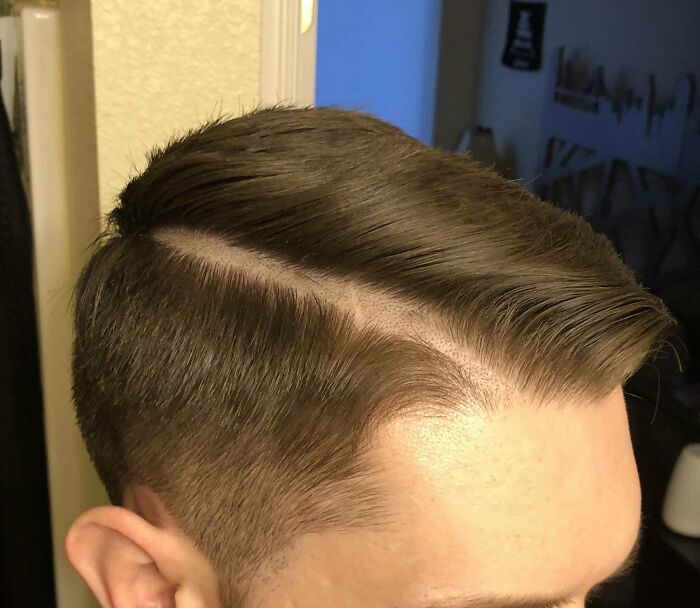 New Barber Left Me With A Hard Part Moses Would Be Satisfied With