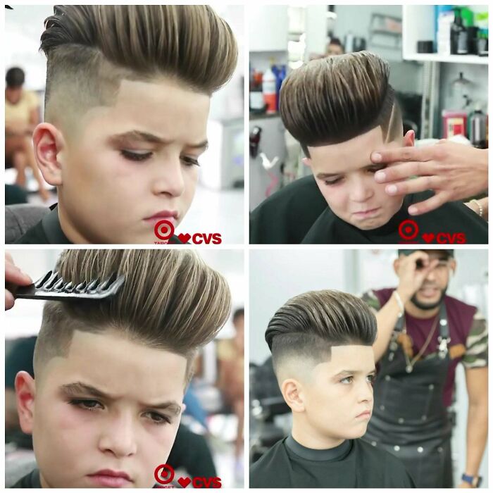 I Hate Seeing Kids Getting Forced Into Having Their Hair Cut. He Clearly Doesnt Like This