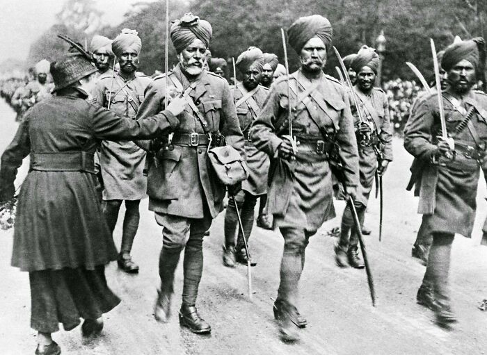 Indian Soldiers Arriving In France, World War I, 1914