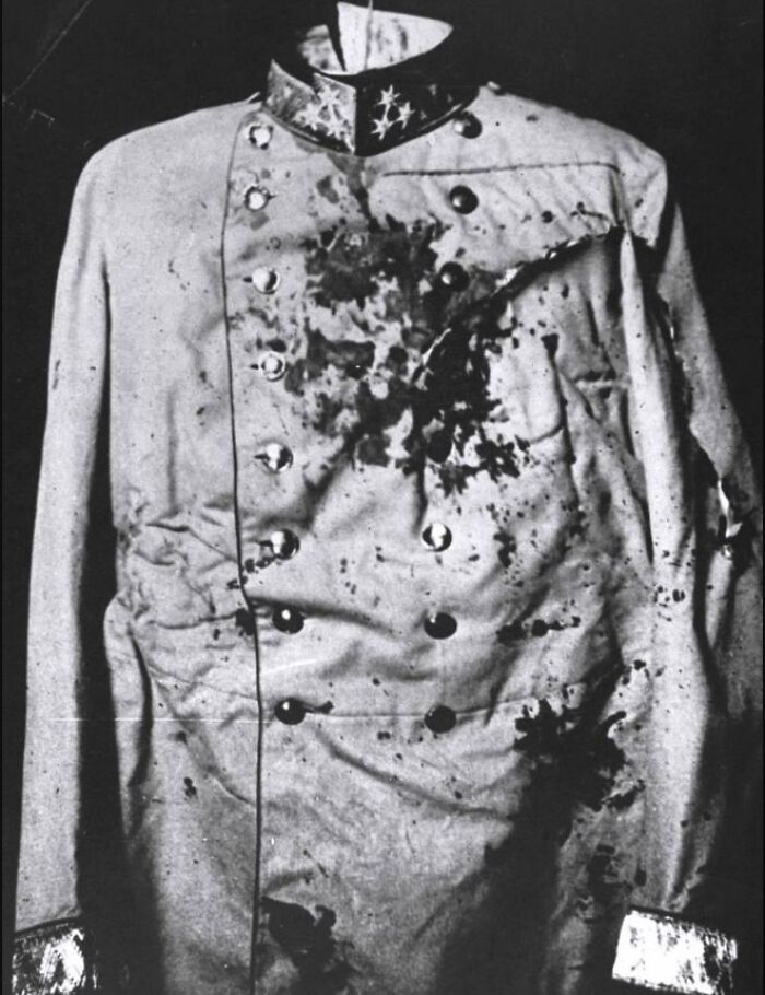 The Uniform Of Archduke Franz Ferdinand From 1914, Whose Assassination Triggered The Outbreak Of World War I