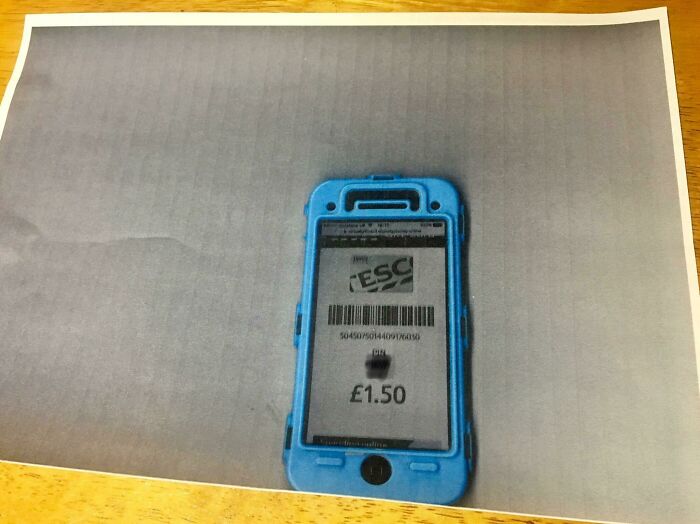 My Dad Photocopied His Phone To Use A Money Off Voucher