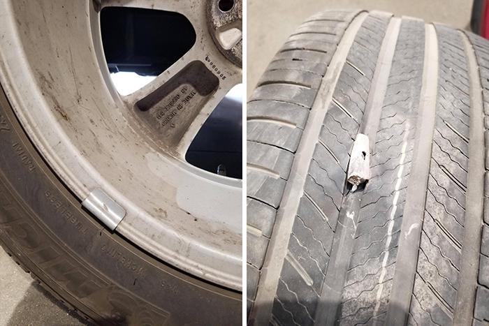 Tire Shop Employee Shares Pics Of The Things He Has Seen On The Job, And Here Are 28 Of The Craziest Ones