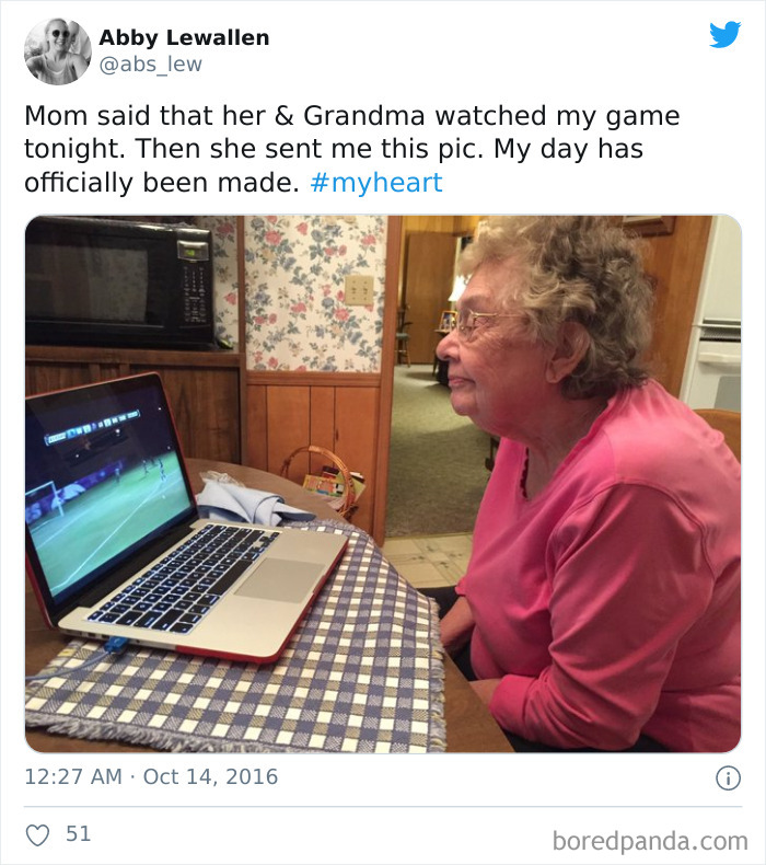This Mom And Gma Who Make Sure To Never Miss A Game