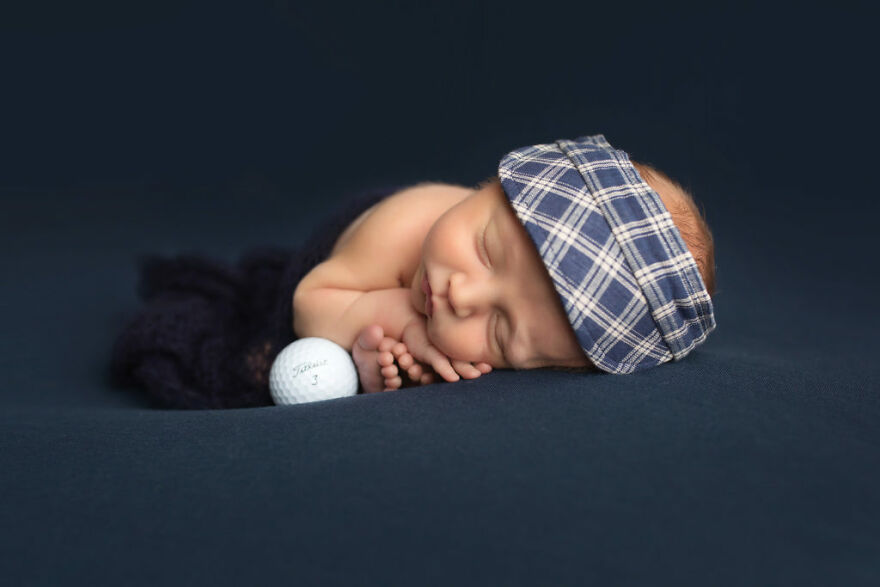 Tired Professional Golfer