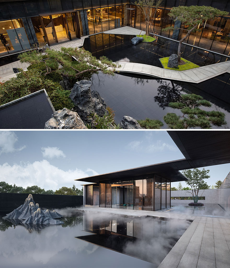 Chinoiserie Mansion Zen Club (Best In Commercial Landscape Architecture)