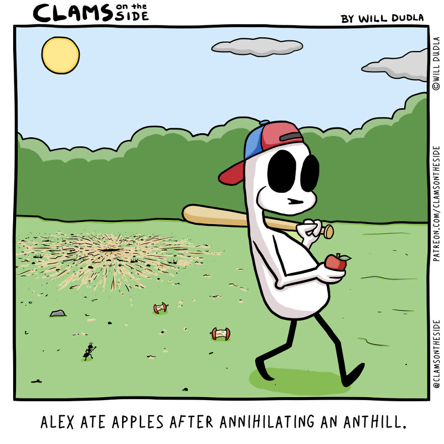 Alphabetically-Alliterate-Comics-Clams-On-The-Side-Will-Dudla