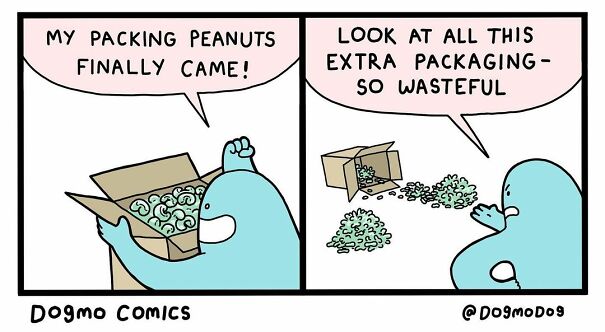 American Artist Creates Comics About Everyday Things In A Unique Way