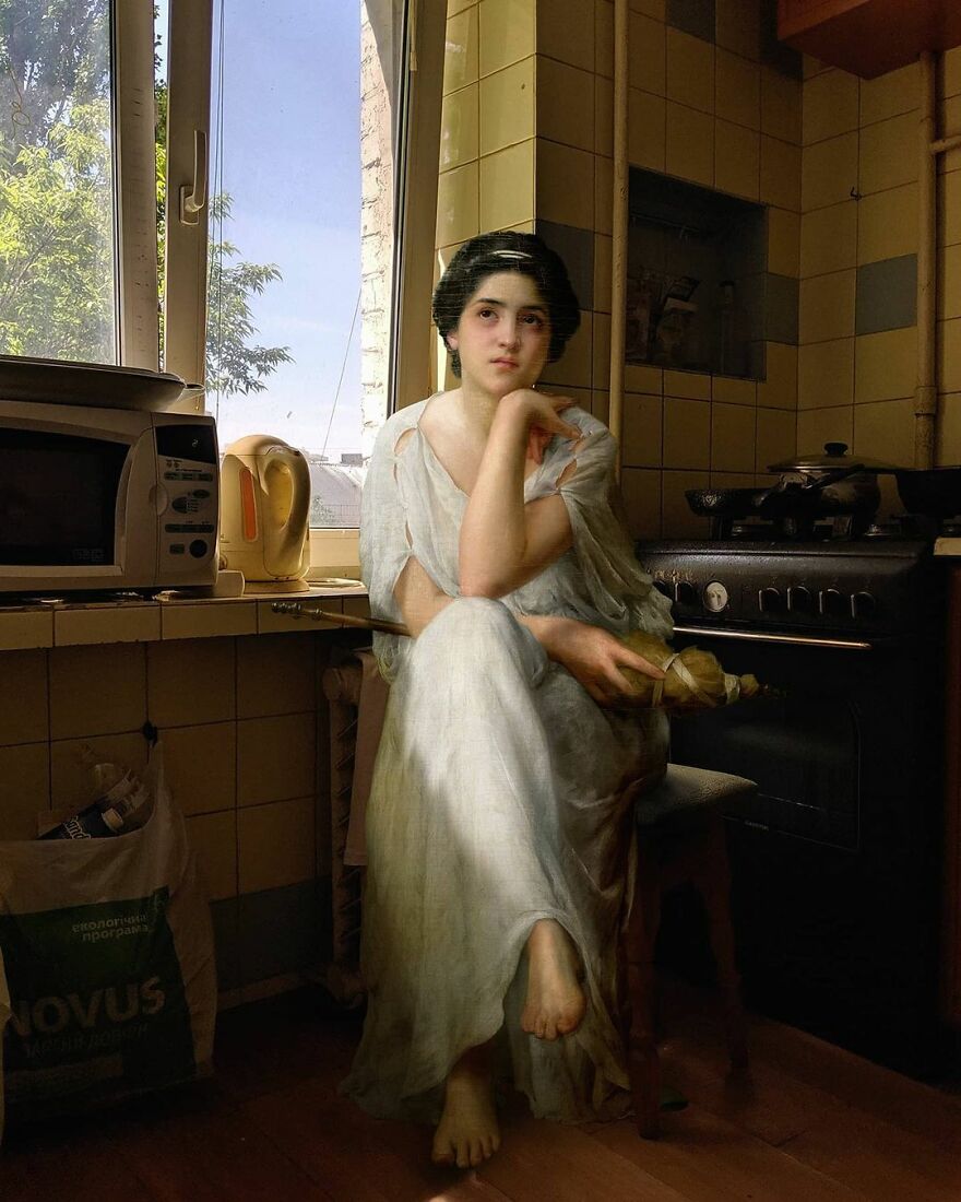 Artist Continues To Incorporate Art History Into His Daily Life