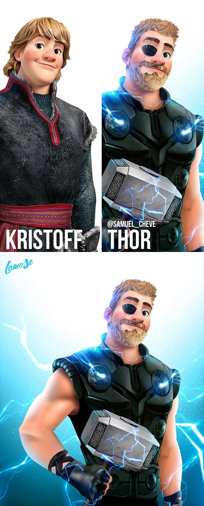 Kristoff And Thor