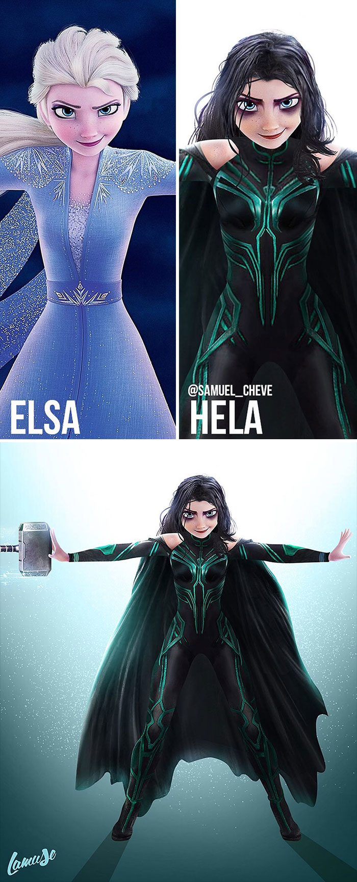 Elsa And Hela