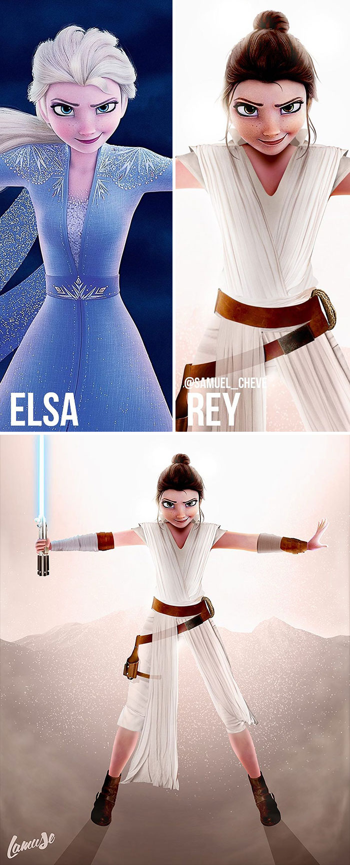 Elsa And Rey