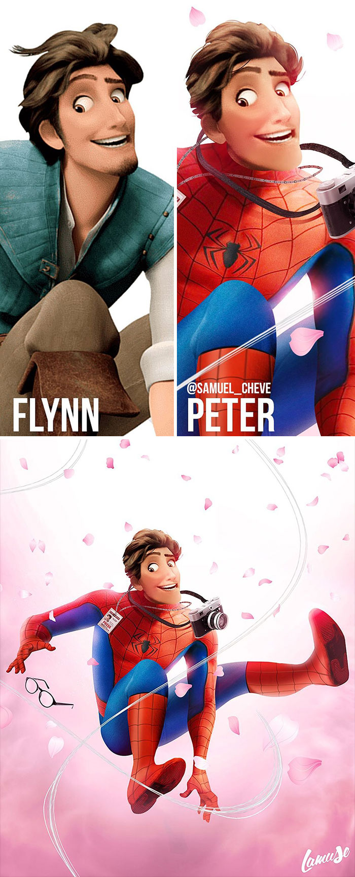 Flynn And Peter Parker 'Spiderman'