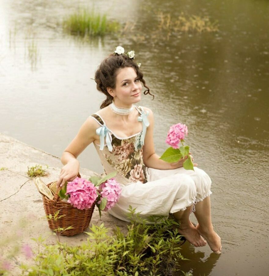 Woman-Dresses-19th-Century-Fashion-Vintage-Clothes-Mila-Povoroznyuk-Your-Sunny-Flowers