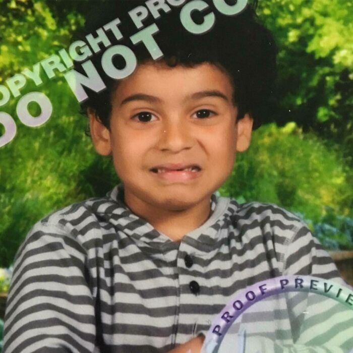 The One Year I Didn't Buy His School Picture. What In The World Is That Look All About!?