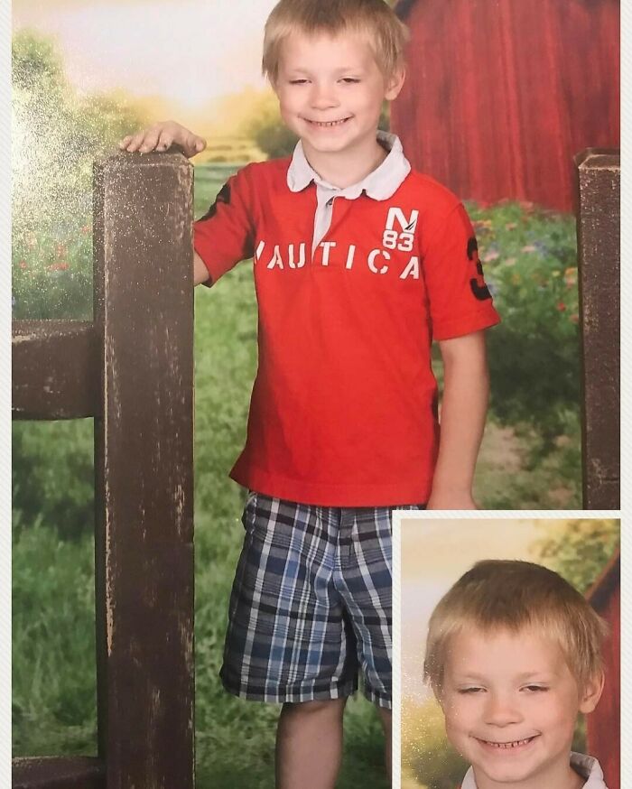 When You're Super Excited To See Your Kids School Pictures... And Then You Find This In The Packet