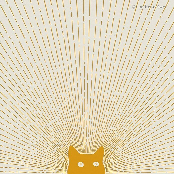 I Created 100 Illustrations To Prove That This Is The Land Of Cats. (40 Pics)