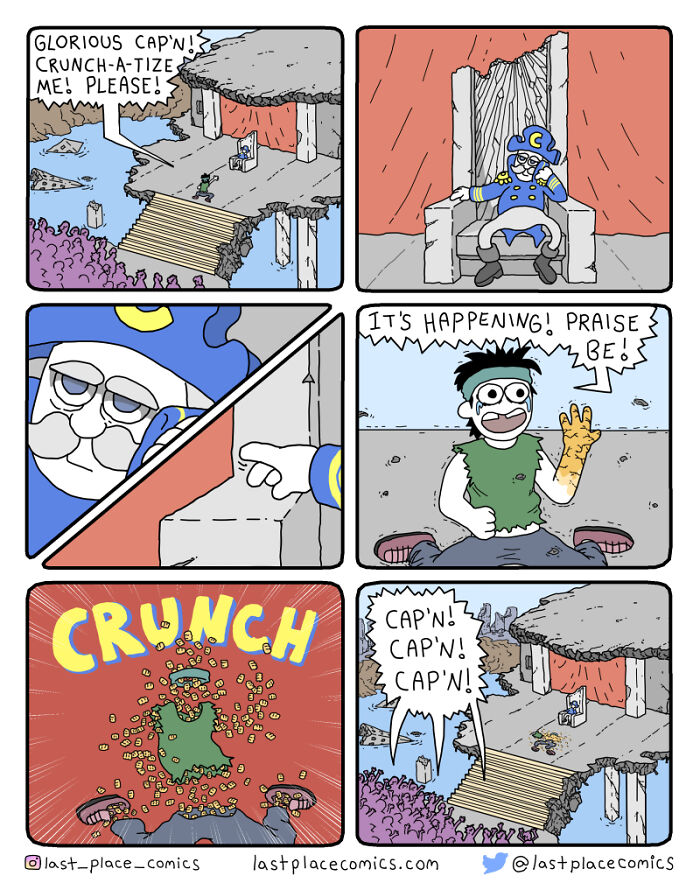 Crunch-A-Tize Me, Cap'n!