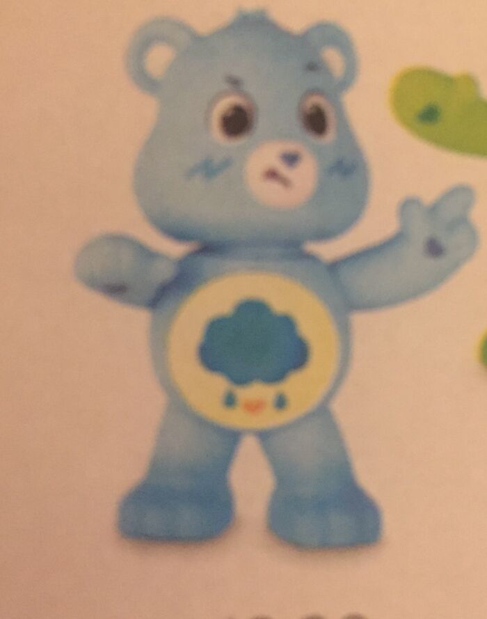 Found This In A Catalog, Grumpy From Care Bears Looks Like He’s Flicking People Off