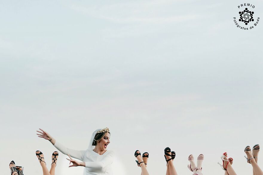 This Bride Is Enjoying The Moment In This Pic By Sergio Cantos