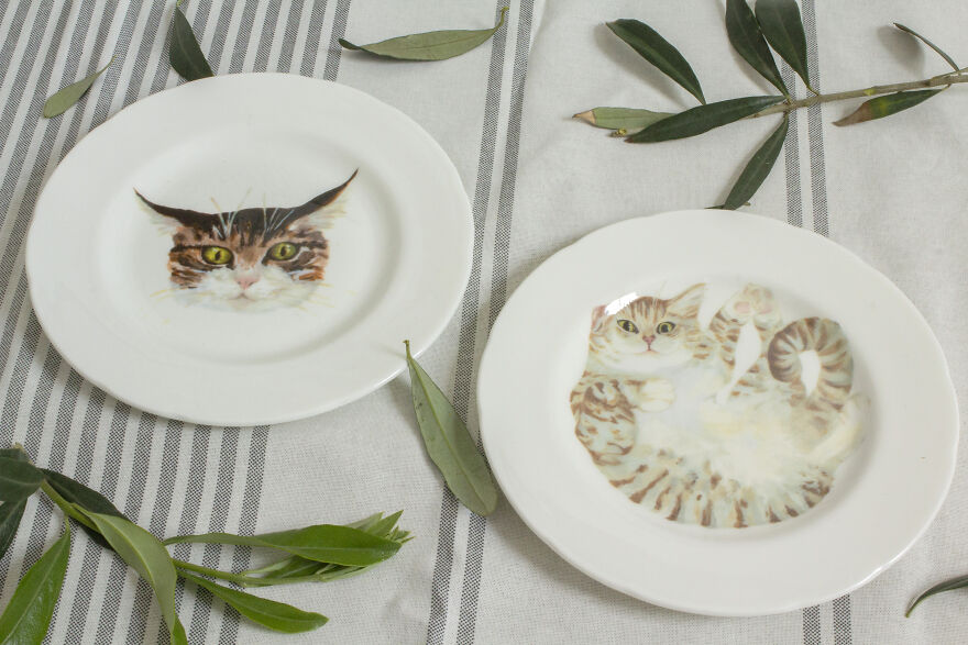 This Artist Paints Beautiful Pet Portraits To Create The Perfect Gifts For Cat Lovers This Artist Paints Beautiful Pet Portraits To Create The Perfect Gifts For Cat Lovers