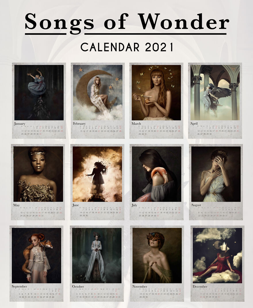 I Created A Calendar For 2021 That Is Full Of Magic And Wonder!